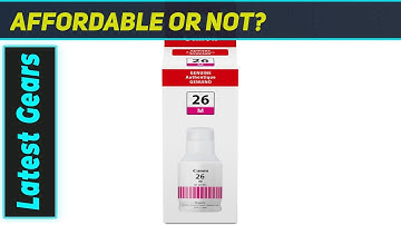 Canon GI-26 Magenta-inkt: de slimste keuze voor uw MegaTank-printer!