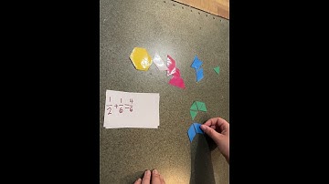Adding and Subtracting Fractions with Pattern Blocks