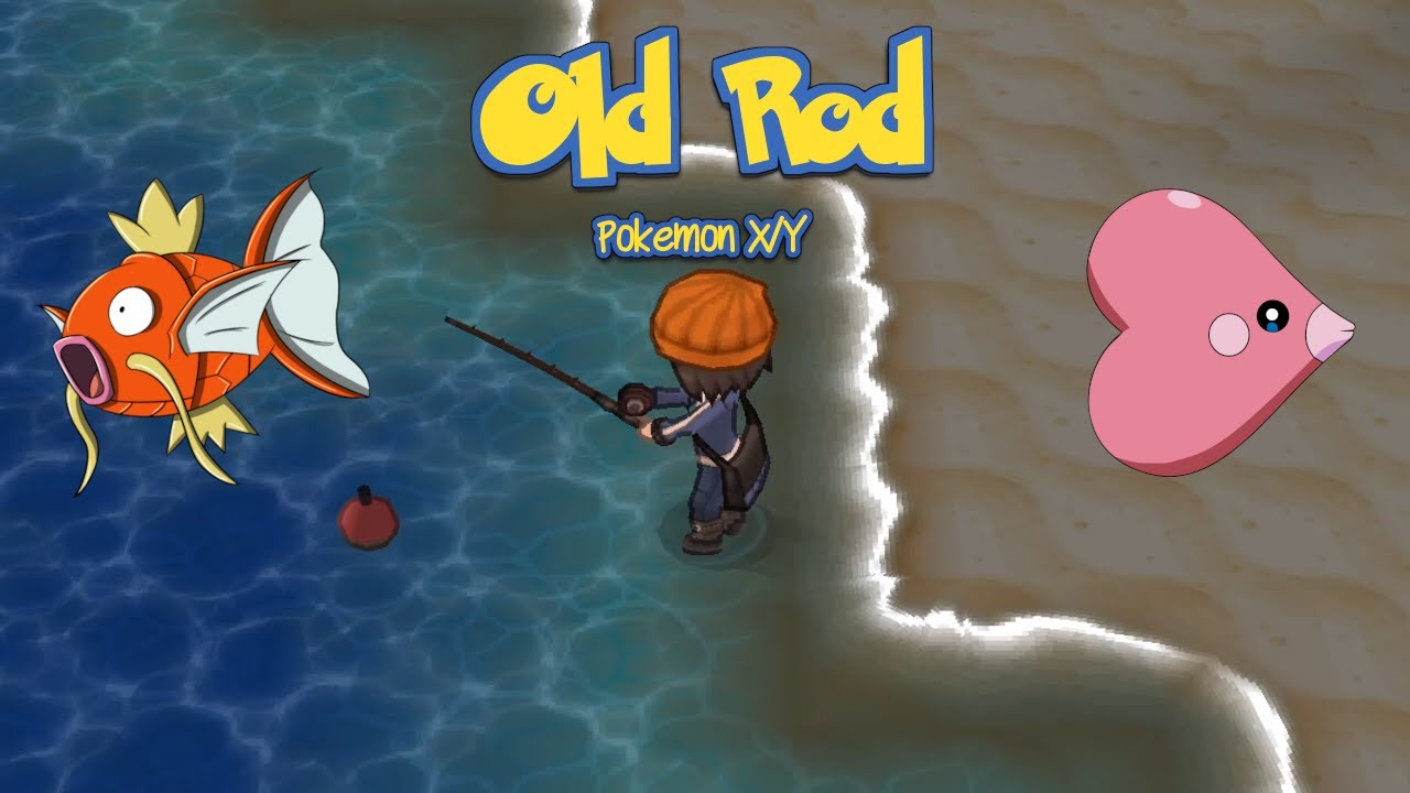 How to Get Old Fishing Rod in Pokemon X/Y 