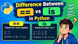 #python difference between Double Equal and #is #operator