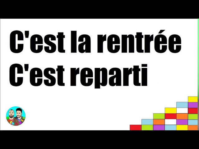 Chanson De La Rentree Scolaire Math Leo Youtube