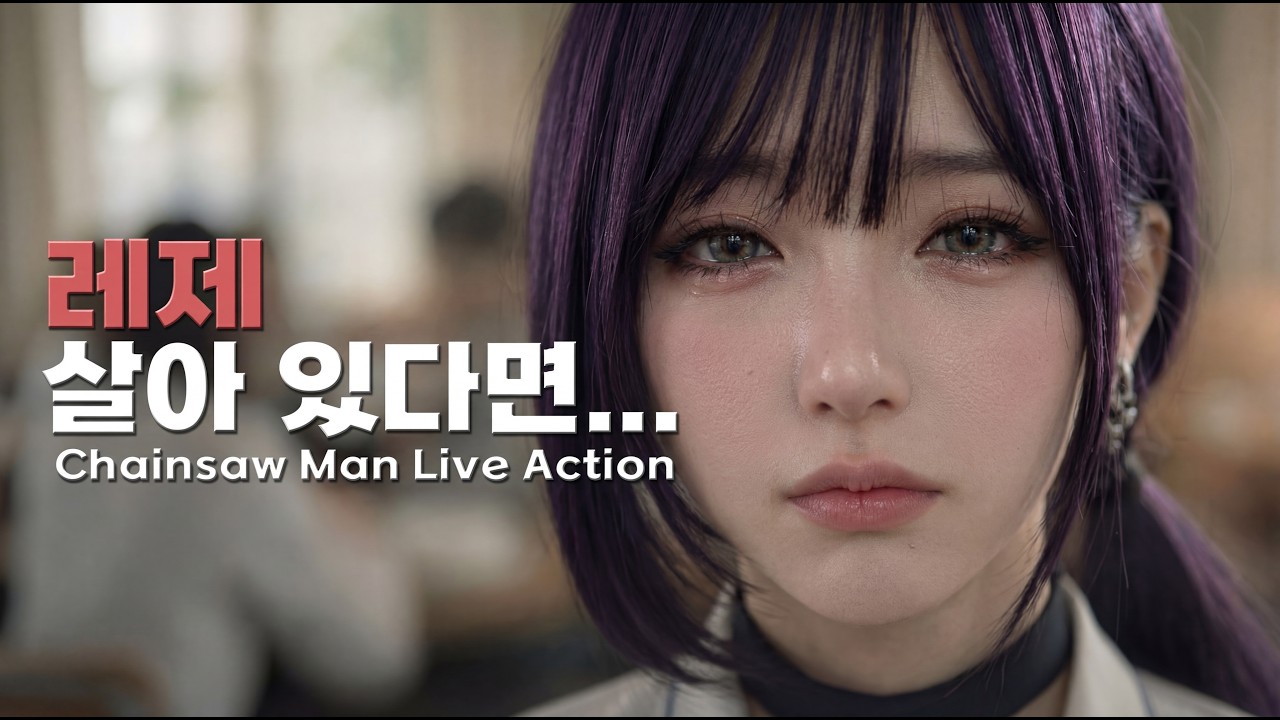 [실사화]체인소맨 레제편 MV 해피엔딩버전 | チェンソーマン レゼ編 実写化 | Chainsaw Man Reze Arc Live Action MV#liveaction #aivideo