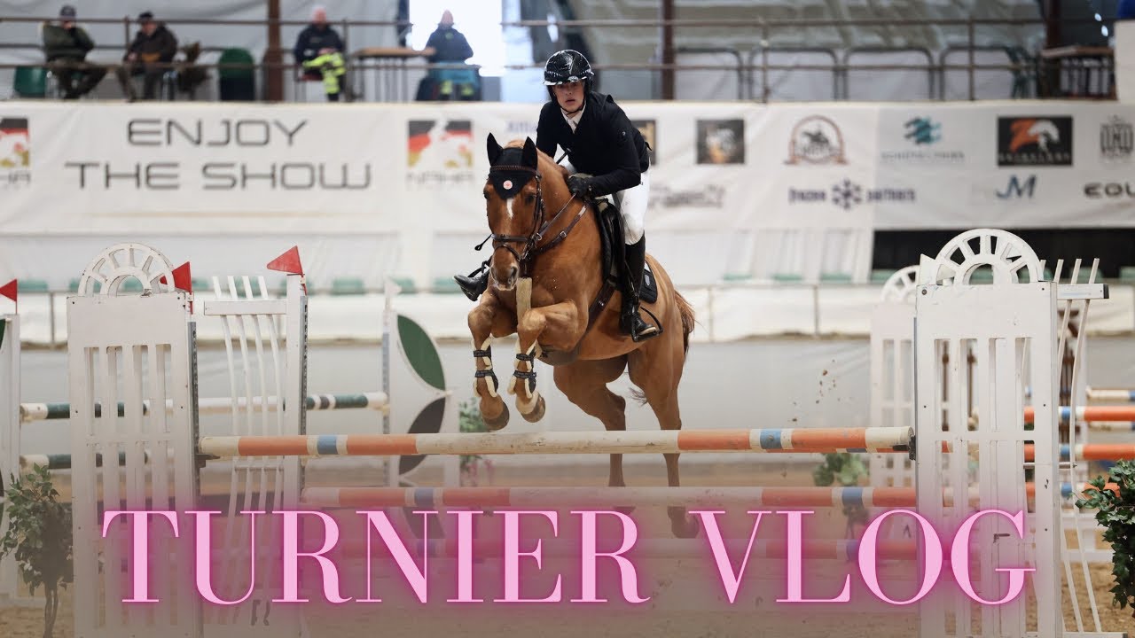 TURNIER VLOG - Übernachtungsturnier mit Leo 🐴💖
