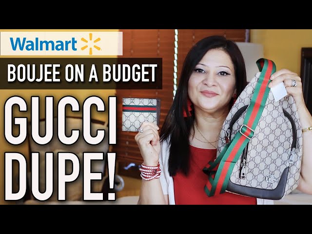 I'm a shopping expert - my designer bag dupe I found at Walmart for 75%  less