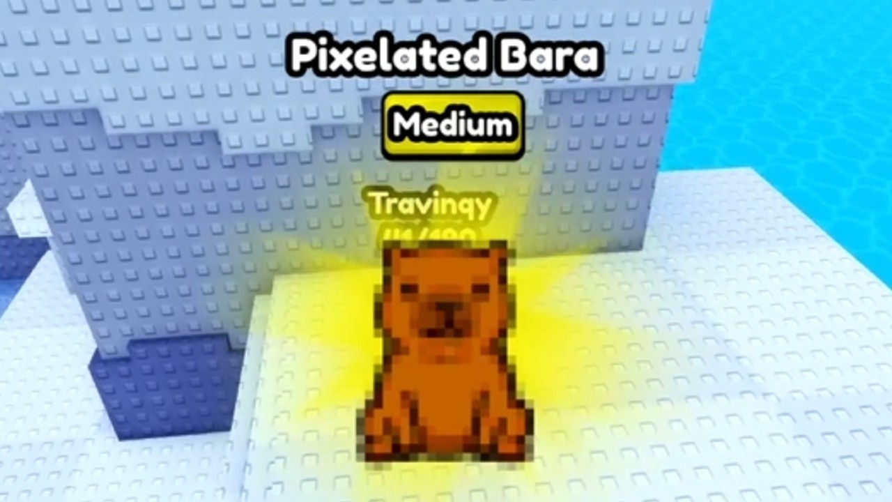 Find the Capybara - Where to Find the Pixelated Bara (Roblox)