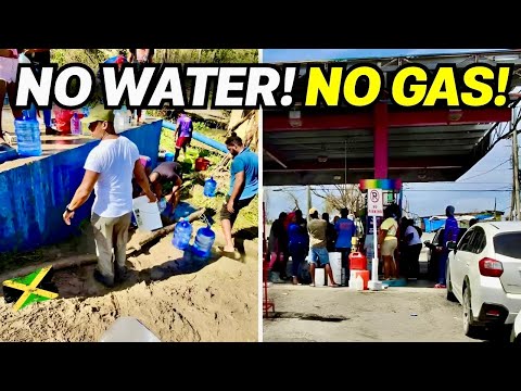 Montego Bay in CHAOS! No Gas, No Water After Hurricane Melissa’s Destruction 🇯🇲💧⛽