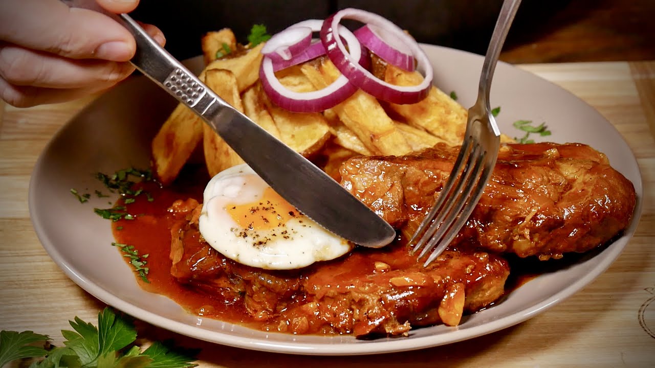 Лучший обед из одной кастрюли! Большие куски свинины в восхитительном соусе!