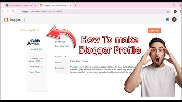 How to Create a Blogger Profile (Step-by-Step Guide) #seo #bloggerguide #blogging #seotools