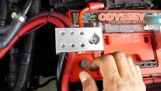 New CNC Battery distribution blocks