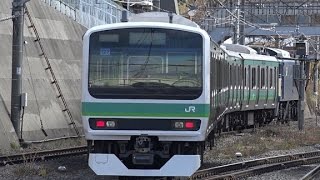 【E231系マト127 機器更新完了】~入場自走で出場は釜牽引~
