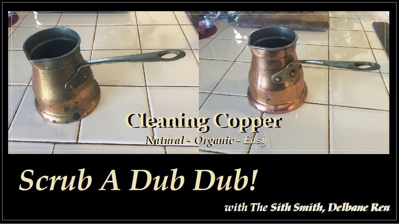 Cleaning Copper Natural, Organic, and Easy YouTube