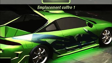 NFSU2 : Tuning Mitsubishi Eclipse | The Fast And The Furious (With no Mod) + Drag