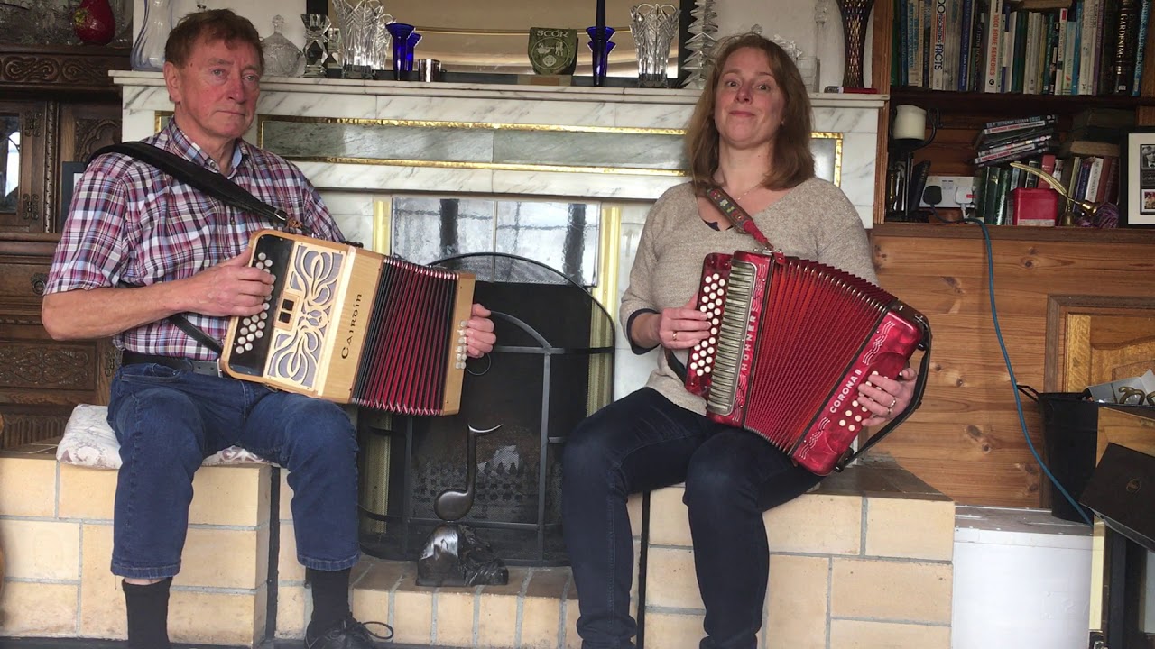 Greensleeves -  Slow air on button accordion