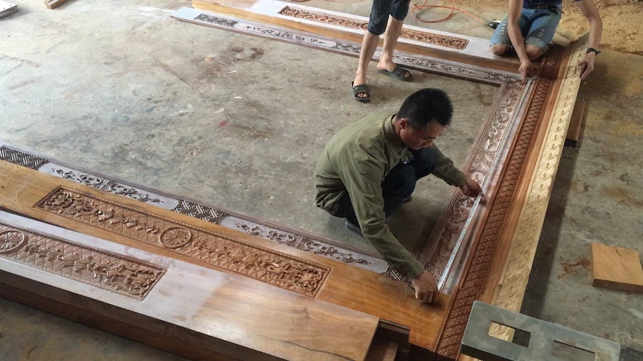 Amazing Woodworking Skills Extremely High - Build A Front 