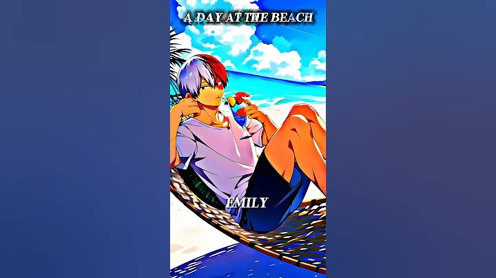 A day at the beach🪷#anime #myheroacademia #mha #deku #dabi #todoroki #bakugou #fyp #memes #shorts