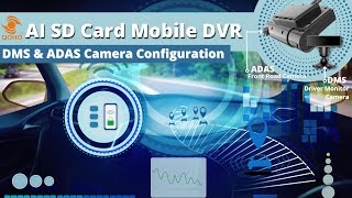 Mobile DVR, AI Mobile DVR ADAS DMS Camera, 1080P Dual Lens SD card Mobile DVR, AI MDVR Configuration