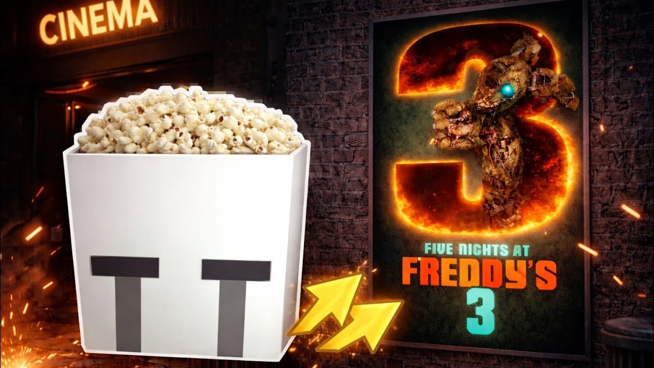 FNAF 3 MOVIE POPCORN BUCKETS...