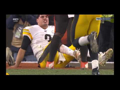 Browns vs Steelers FULL fight - Myles Garrett, Mason Rudolph - Thursday Night Football!