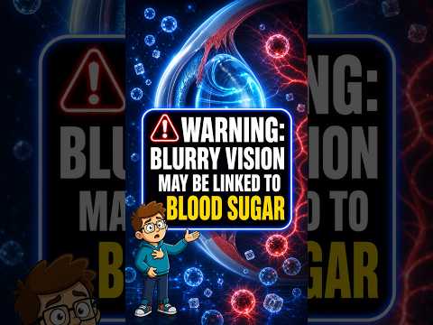✅ Blurry Vision All of a Sudden? High Blood Sugar May Be the Hidden Cause
