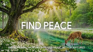 Find Peace: Piano Instrumental Worship & Prayer Music with Scriptures & Nature 🌿 Worship Reflections screenshot 4