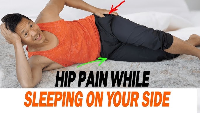 Hip pain at night keeping you awake? Here's how to tackle it