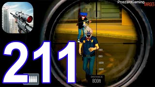 Sniper 3D Gun Shooting Games - Gameplay Walkthrough Part 211 Porter Heights Level 15-20 iOS, Android screenshot 2