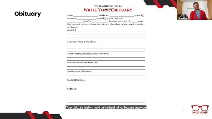 McNeill Factor: How to Write Your Annual Report Masterclass Webinar