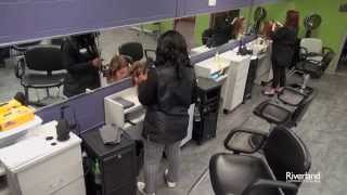 Riverland Cosmetology Program - Current Students and Instructor