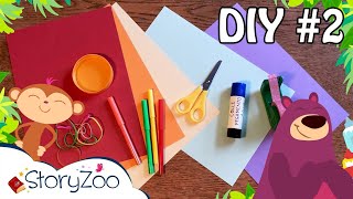 Homemade Box Guitar 🪕 - StoryZoo | Do It Yourself #2 🥳 | Educational Videos for Children