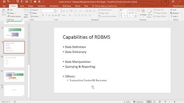 Database Management System (Part 4 - Last)