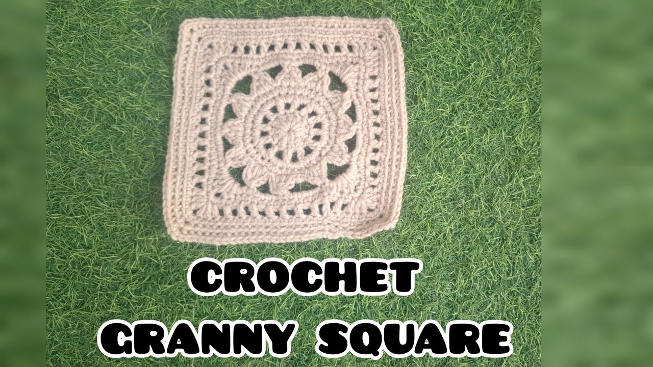Crochet Granny Square Tutorials - YouTube