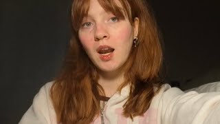 my first asmr video 🫧☁️ (close-up personal attention, hand movements, fishbowl effect, lofi)