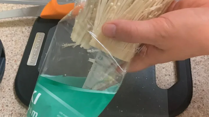 Do This To Enoki Mushrooms Before Cooking