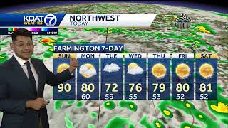 One more warm day before temps begin to lower in New Mexico