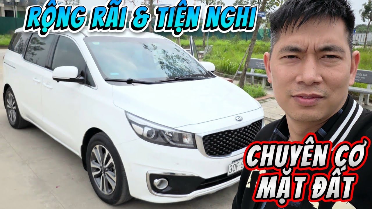 Chuyên cơ mặt đất | Kia Grand Sedona 2.2L máy dầu, bản đủ | Gia đình sử dụng, cực chất
