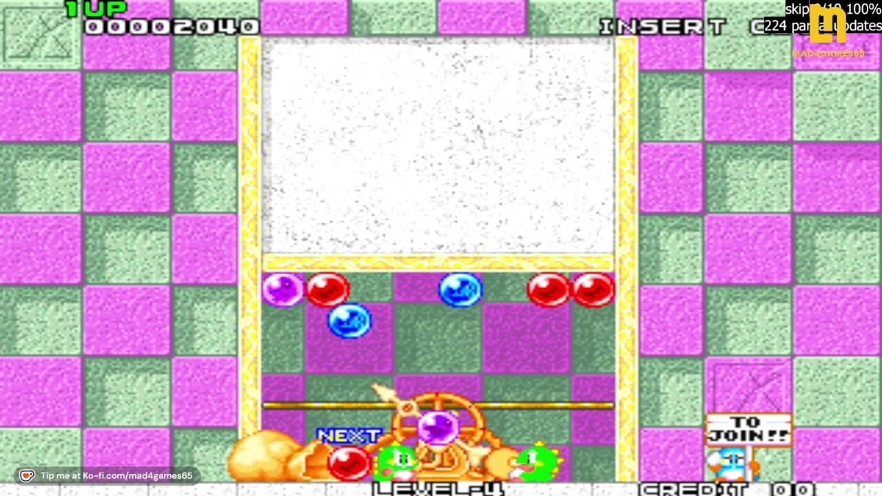 Retro Arcade Gaming - Puzzle Bubble - YouTube