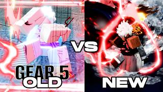 NEW VS OLD GEAR 5 AWAKENING (EVO STRAW HAT) SHOWCASE | ANIME FINAL QUEST