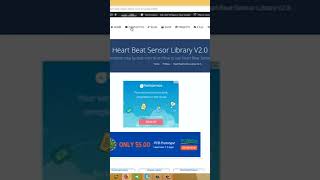 Heart Beat Sensor Library V2.0 for Proteus