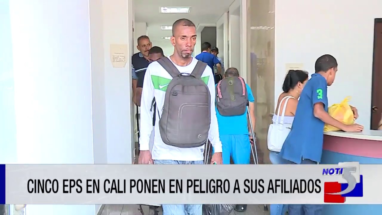 Cinco Eps en Cali ponen en peligro a sus afiliados colombia map