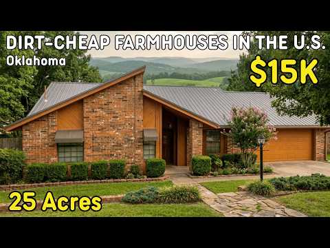 11 Dirt Cheap Farmhouses in Oklahoma with Land — Pure Real Estate Diamonds