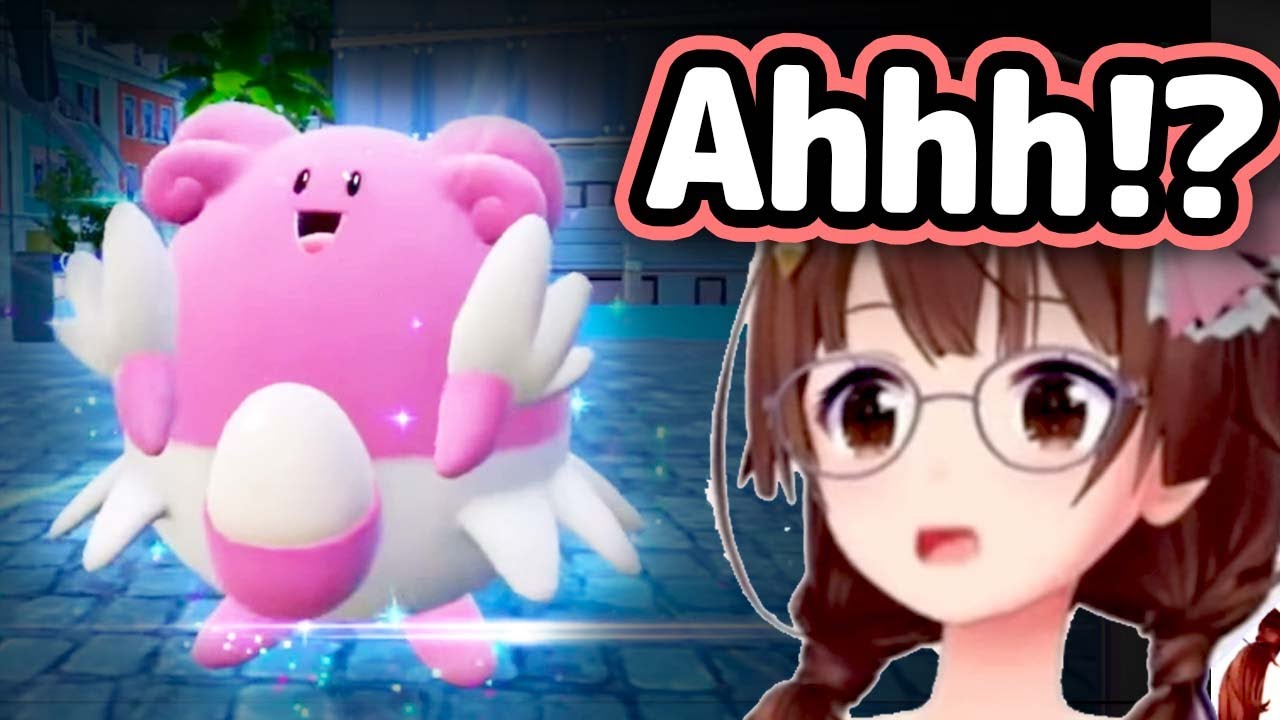 Sora's Reaction To Chansey's Evolution Is Too Cute 【Hololive】