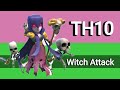 Clash of clan th10 witch attack