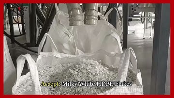 AMD Plastic Color Sorter Machine for Different HDPE Flakes Recycling