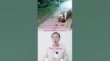 Thanh niên giật hơn 100 tờ vé số của người khuyết tật ở TPHCM