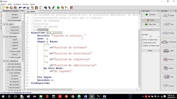 17 Algoritmos con Pseint Estructuras condicionales (Sentencia condicional multiple) ejer04