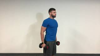 Pg- Dumbbell Alternating Front Raise