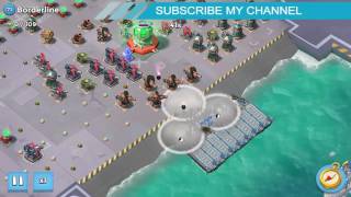 Boom Beach - Operation Tank Tango Strategy - Borderline (Solo attack Zooka) screenshot 2