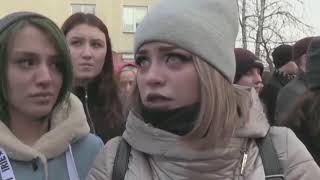 Пожар в Кемеровском торговом центре "Зимняя вишня" 25.03.18 Ужас