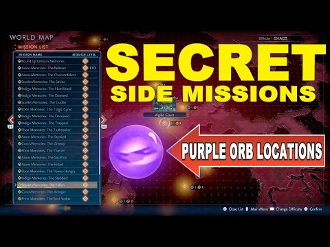 Stranger of Paradise Final Fantasy Origin All Secret Side Missions - Purple Orb Locations