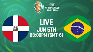 Quarter-Finals | Dominican Republic v Brazil | Full Basketball Game | FIBA U18 AmeriCup 2026